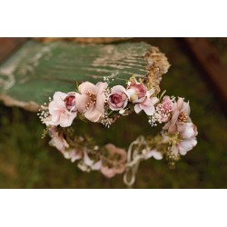 Floral, flower hair wreath, crown