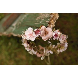 Floral, flower hair wreath, crown