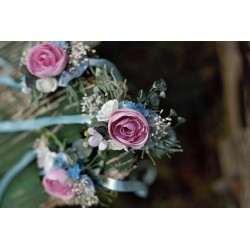 Floral, flower bracelet, wedding wrist corsage