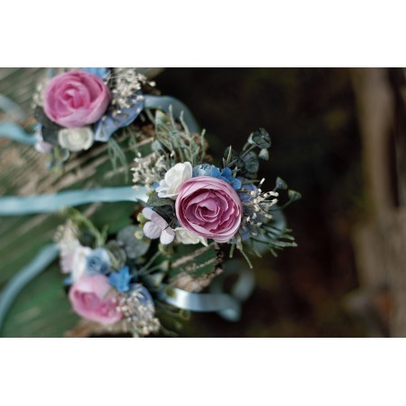 Floral, flower bracelet, wedding wrist corsage