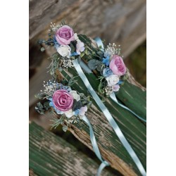 Floral, flower bracelet, wedding wrist corsage