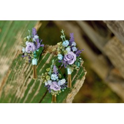 Flower groom's boutonniere, corsage