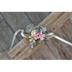 Floral, flower bracelet, wedding wrist corsage