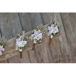 Flower groom's boutonniere, corsage