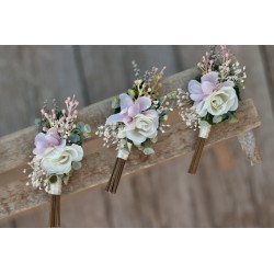 Flower groom's boutonniere, corsage