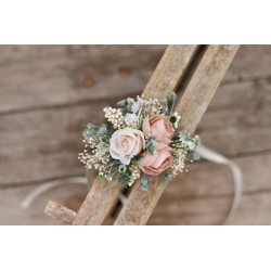 Floral, flower bracelet, wedding wrist corsage