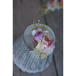 Floral, flower hair comb