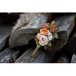 Flower groom's boutonniere, corsage