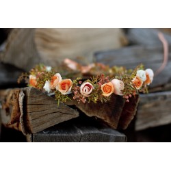 Floral, flower hair wreath, crown