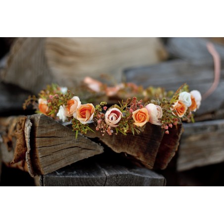 Floral, flower hair wreath, crown