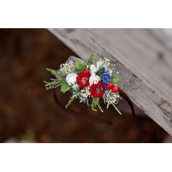 Floral, Flower headband,...