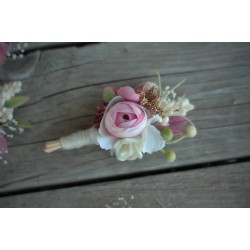 Flower groom's boutonniere, corsage