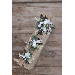 Floral flower hair clip, pin