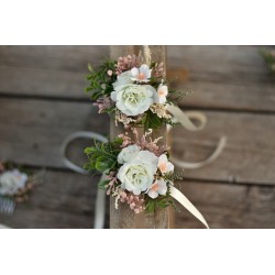 copy of Floral, flower bracelet, wedding wrist corsage