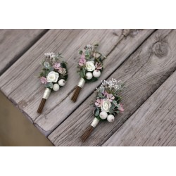 Flower groom's boutonniere, corsage