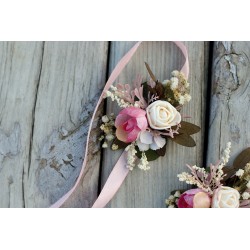 copy of Floral, flower bracelet, wedding wrist corsage
