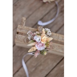 Floral, flower bracelet, wedding wrist corsage