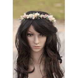 Floral, flower hair wreath, crown