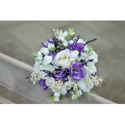 Svatební kytice pro nevěstu "Vášeň pro lila"