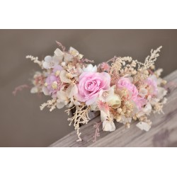 Floral, flower half head wreath, hair wreath, crown