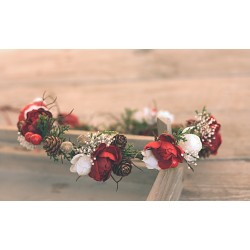 Floral, flower hair wreath, crown