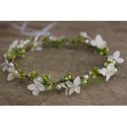Floral, flower hair wreath, crown