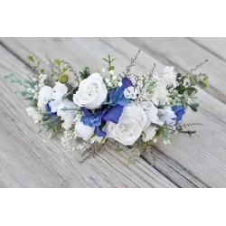 Floral, flower half head wreath, hair wreath, crown