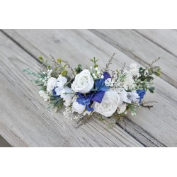 Floral, flower half head wreath, hair wreath, crown