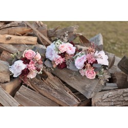 Witness, bridesmaid and mothers autumn wedding bouquet