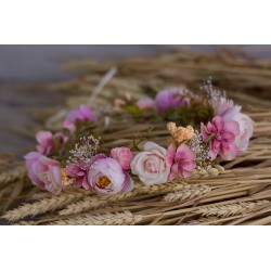 Floral, flower hair wreath, crown