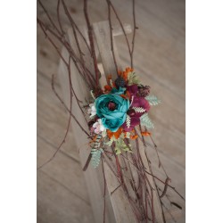 Autumn floral, Flower headband, hairband