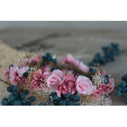 Floral, flower hair wreath, crown