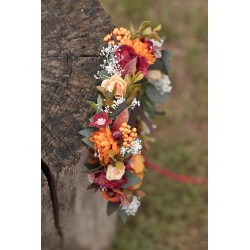 Floral, flower hair wreath, crown