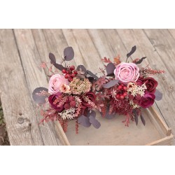 Witness, bridesmaid and mothers autumn wedding bouquet