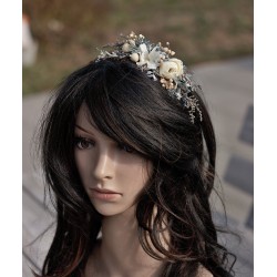 Autumn floral, Flower headband, hairband