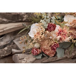 Witness, bridesmaid and mothers autumn wedding bouquet