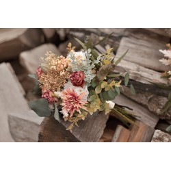 Witness, bridesmaid and mothers autumn wedding bouquet