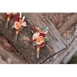 Flower groom's boutonniere,...