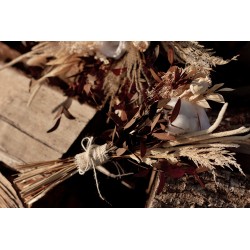 Witness, bridesmaid and mothers autumn wedding bouquet