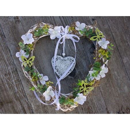 Spring door wreath