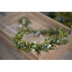 Floral, flower hair wreath,...