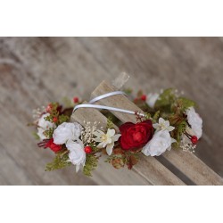 Floral, flower hair wreath, crown