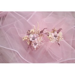 Floral flower hair clip, pin
