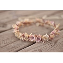 Floral, flower hair wreath,...