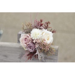 Witness, bridesmaid and mothers autumn wedding bouquet