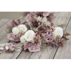 Witness, bridesmaid and mothers autumn wedding bouquet