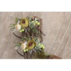 Floral, Flower headband, hairband