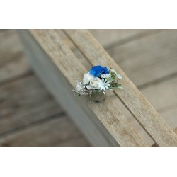 Květinový prstýnek "Modřenka"