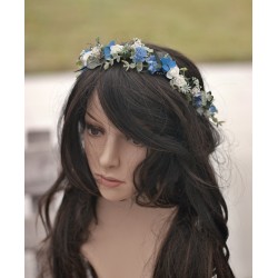 Floral, flower hair wreath, crown