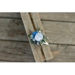 Floral flower hair clip, pin